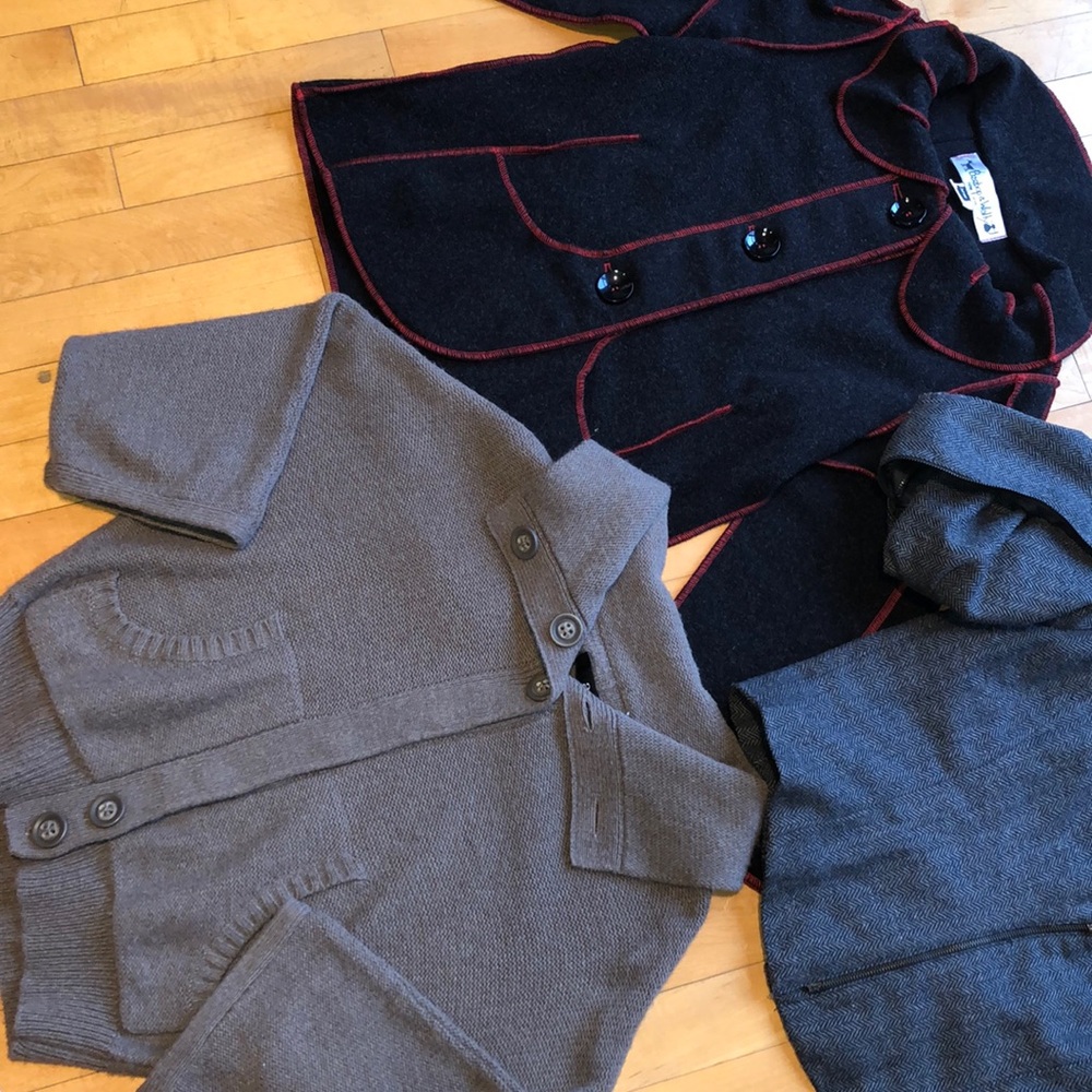 7 piece bundle small/extra small sweaters/jacket - Picture 8 of 8